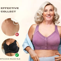 EasyLift Bra Front Closure Cotton Soft Wireless Bra