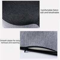 Ergonomic Memory Foam Seat Cushion Contoured Support, Car and Office Chair