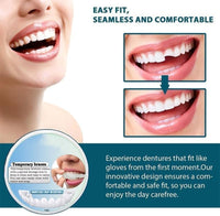 Reusable Temporary Smile Veneer Top and Bottom Set