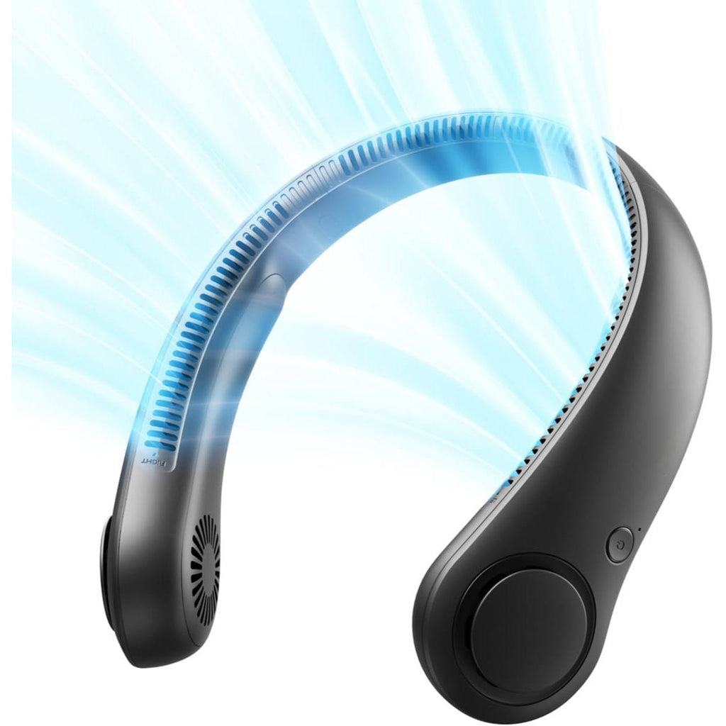 Portable Wearable Personal Neck Fan, Hands Free, 5 Speeds