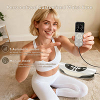 Lower Back Massager with Airbag Support Heat and Vibration Modes