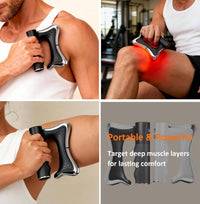 Electric Muscle Scraper Support Tool with Heat, Vibration and LED Display
