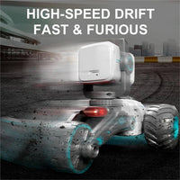 Wireless RC Drift Car with Camera, LCD Display and Rechargeable Battery