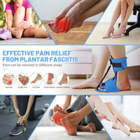 Foot Night Splint with Aluminum Bar for Plantar Fasciitis Support