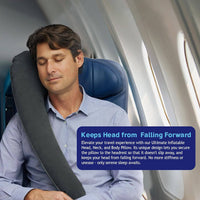Ergonomic Travel Neck Pillow for Airplane and Car Use