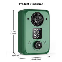 Ultrasonic Dog Bark Training Device with Rechargeable Battery and LED Screen