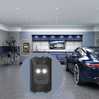 Car Pest Repellent with Ultrasonic Waves and LED Flashing Light, Set of 2