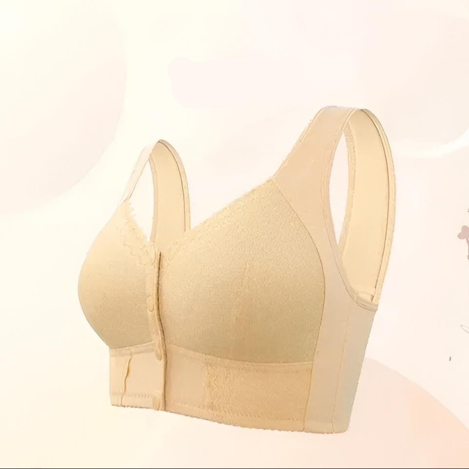 EasyLift Bra Front Closure Cotton Soft Wireless Bra