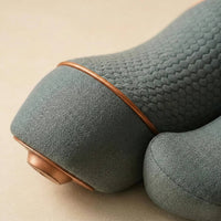 Heated Neck Massage Pillow with Adjustable Support and Vibration Modes
