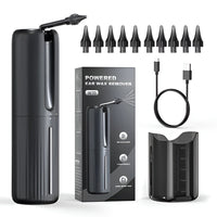 Rechargeable Ear Cleaning Support Irrigation Kit with 3 Pressure Modes and Tips