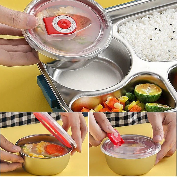 Insulated Thermal Lunch Box Stainless Steel - Marova Shop