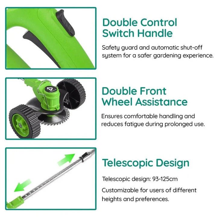 Lawn Trimmer with Cordless Operation - Marova Shop