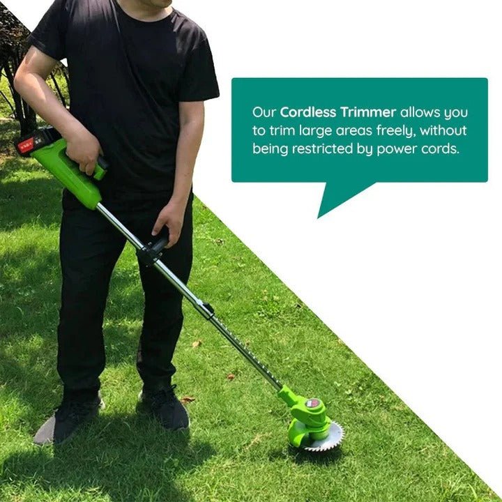 Lawn Trimmer with Cordless Operation - Marova Shop