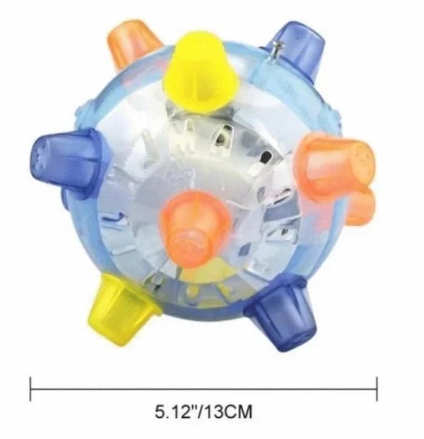 LED Jumping Ball for Dogs, Interactive Bouncing Light-Up Toy - Marova Shop