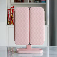 LED Make-up Mirror with Triple Lighting - Clara-Pink-The Livary