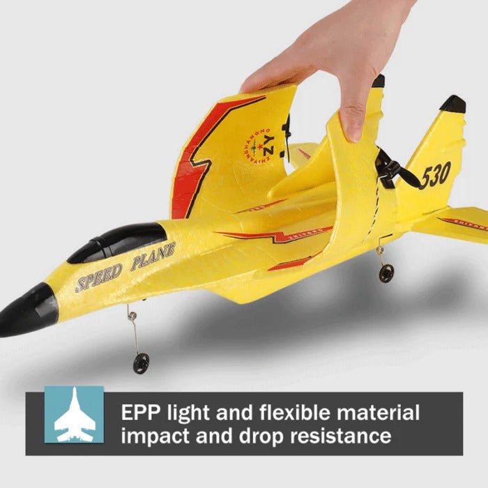 LED RC Glider Aircraft SU35 and SU57, 2.4GHz Remote Control - Marova Shop