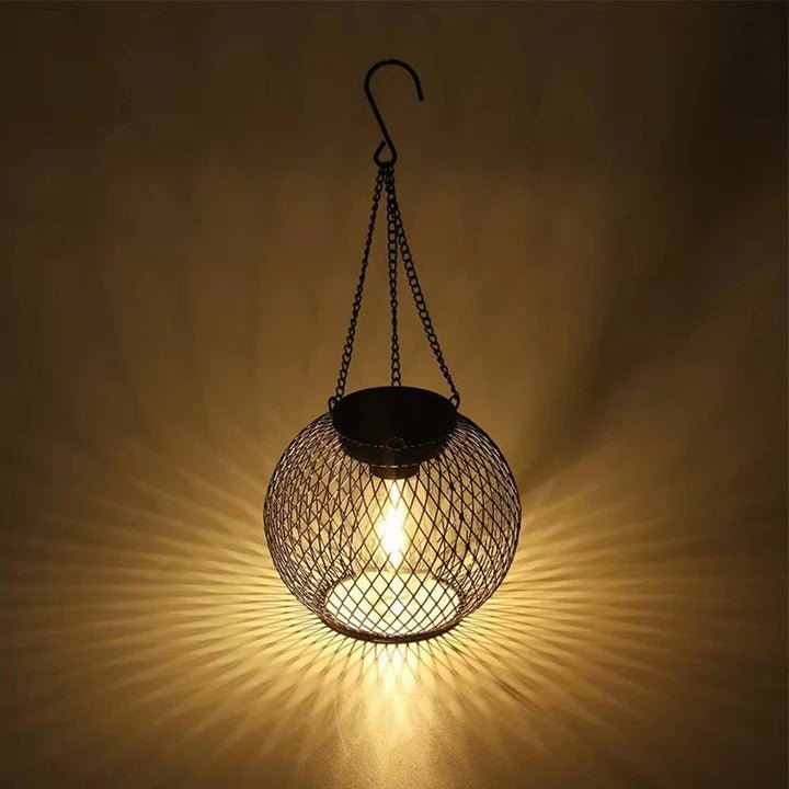 LED Solar Lantern, Outdoor Hanging Lamp for Pathway - Marova Shop