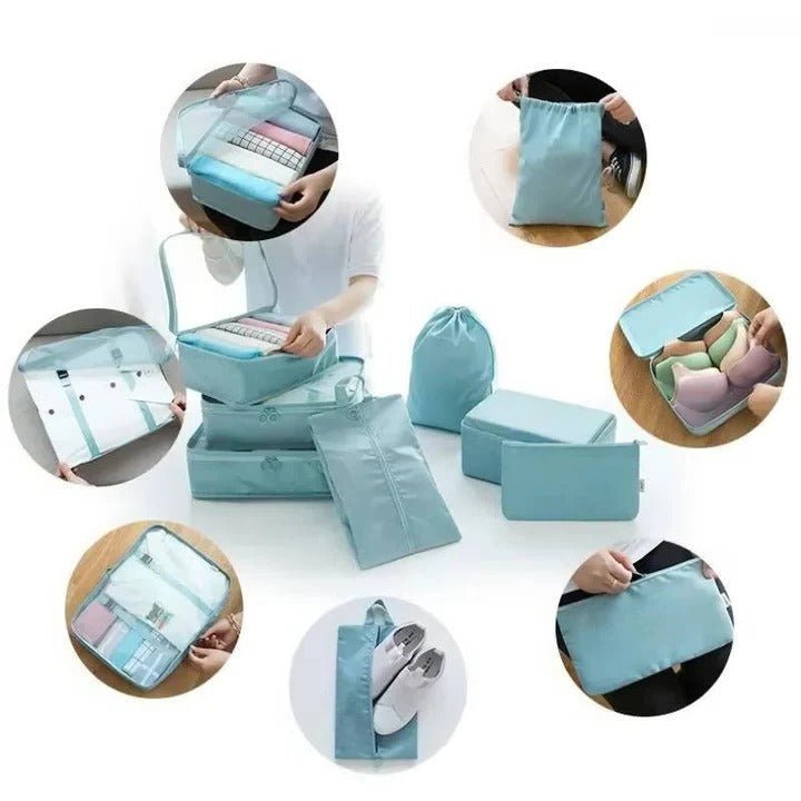 Luggage Organizers, 7 Piece Packing Cube Set for Travel - Marova Shop