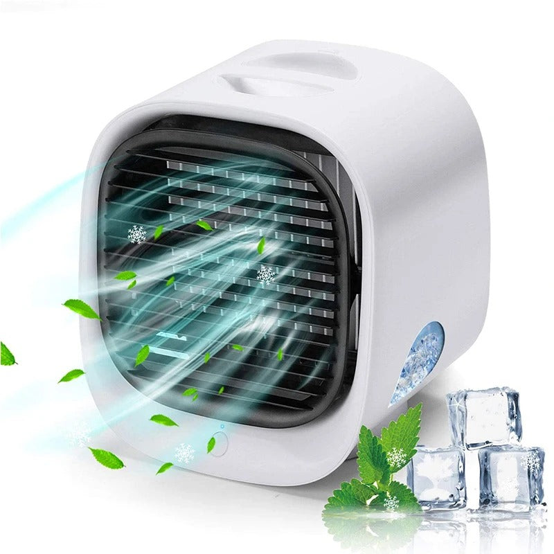 Portable Air Conditioner with Built-in Humidifier and Water Tank for Small Rooms