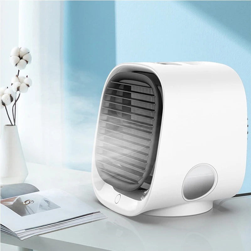 Portable Air Conditioner with Built-in Humidifier and Water Tank for Small Rooms
