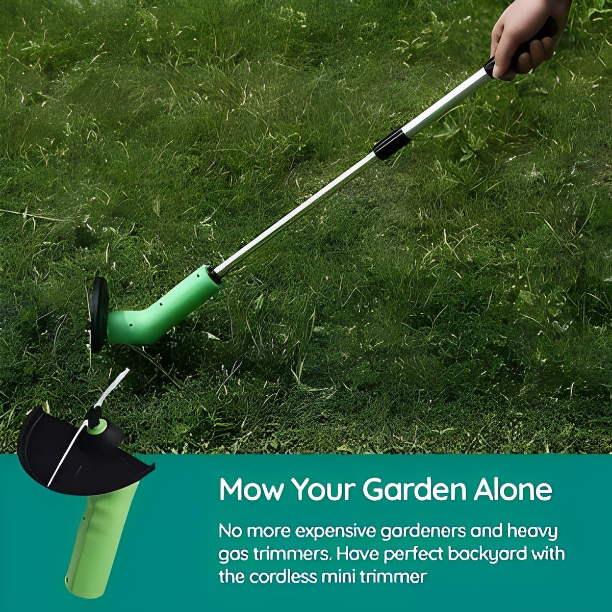 Mini Cordless Grass Trimmer and Portable Weed Edger - Marova Shop