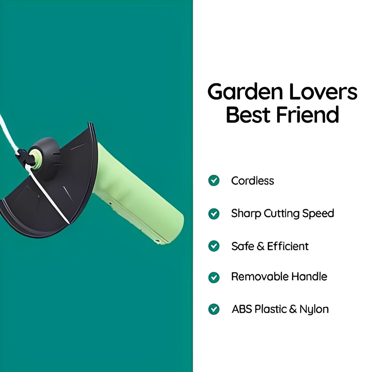 Mini Cordless Grass Trimmer and Portable Weed Edger - Marova Shop