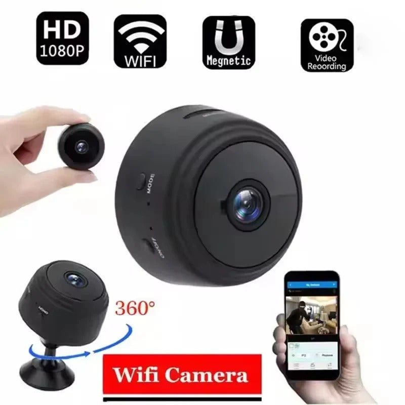 Mini Wireless 1080p HD Camera with Audio and Night Vision - Marova Shop