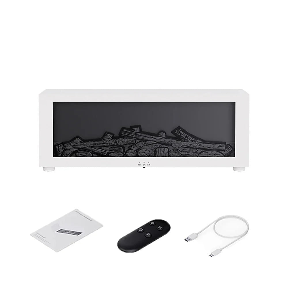 Mist Humidifier and Aroma Diffuser with Flame Effect - Marova Shop