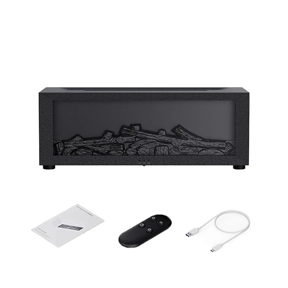 Mist Humidifier and Aroma Diffuser with Flame Effect - Marova Shop