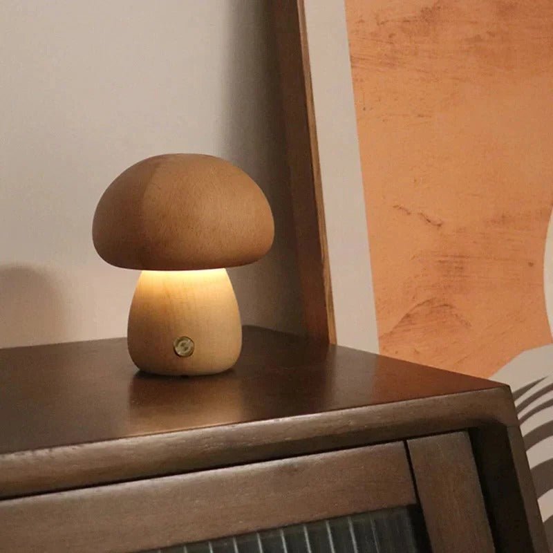 Mushroom Night Light with Touch Control and Adjustable Brightness - Marova Shop