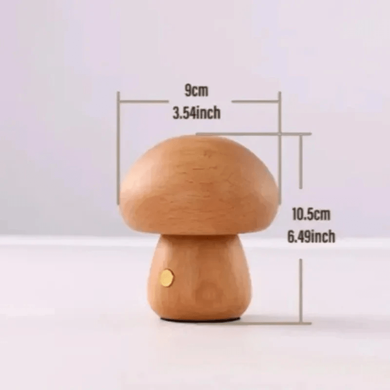 Mushroom Night Light with Touch Control and Adjustable Brightness - Marova Shop