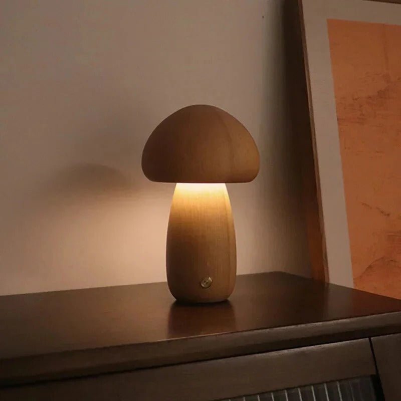 Mushroom Night Light with Touch Control and Adjustable Brightness - Marova Shop