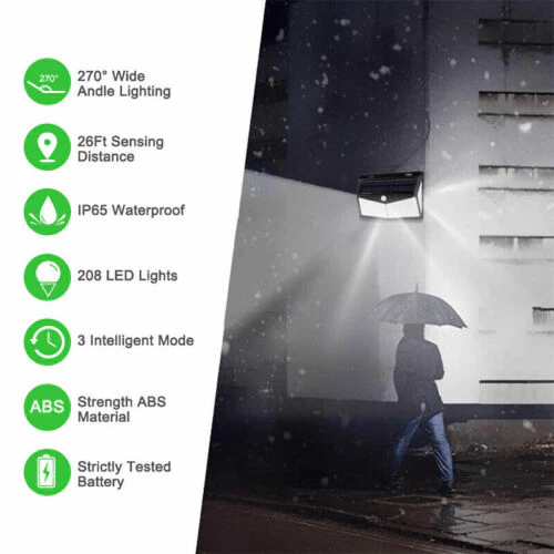 Outdoor Solar Light, LED Flood Light - Marova Shop