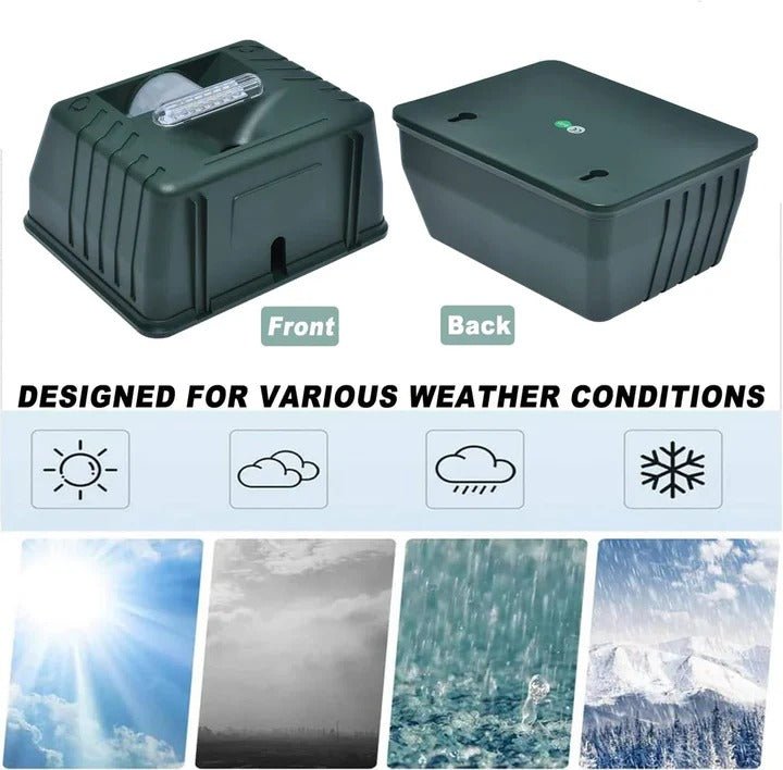 Outdoor Ultrasonic Pest Deterrent For Woodpeckers And Birds - Marova Shop