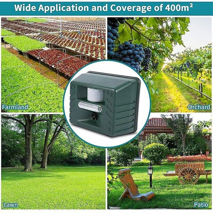 Outdoor Ultrasonic Pest Deterrent For Woodpeckers And Birds - Marova Shop