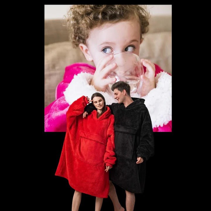 Oversized Wearable Blanket Hoodie for Adults - Marova Shop