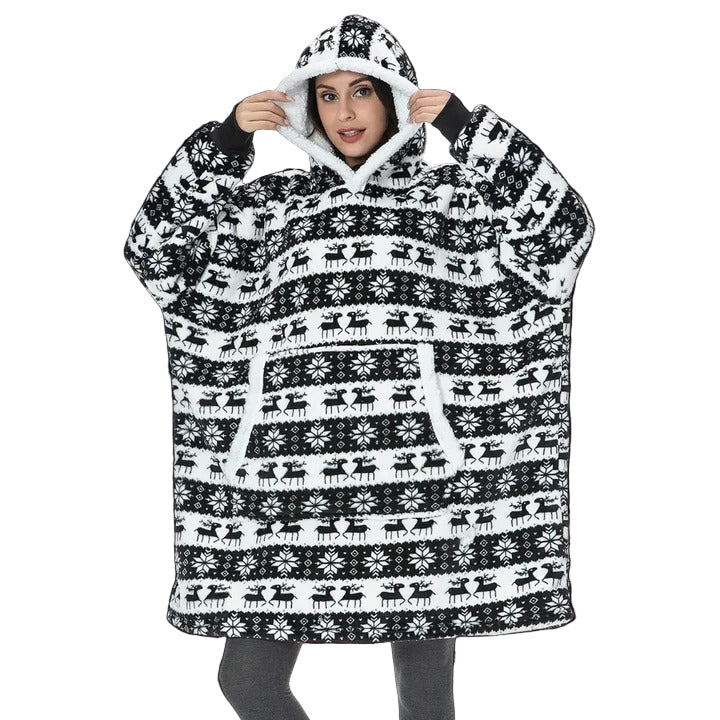 Oversized Wearable Blanket Hoodie for Adults - Marova Shop