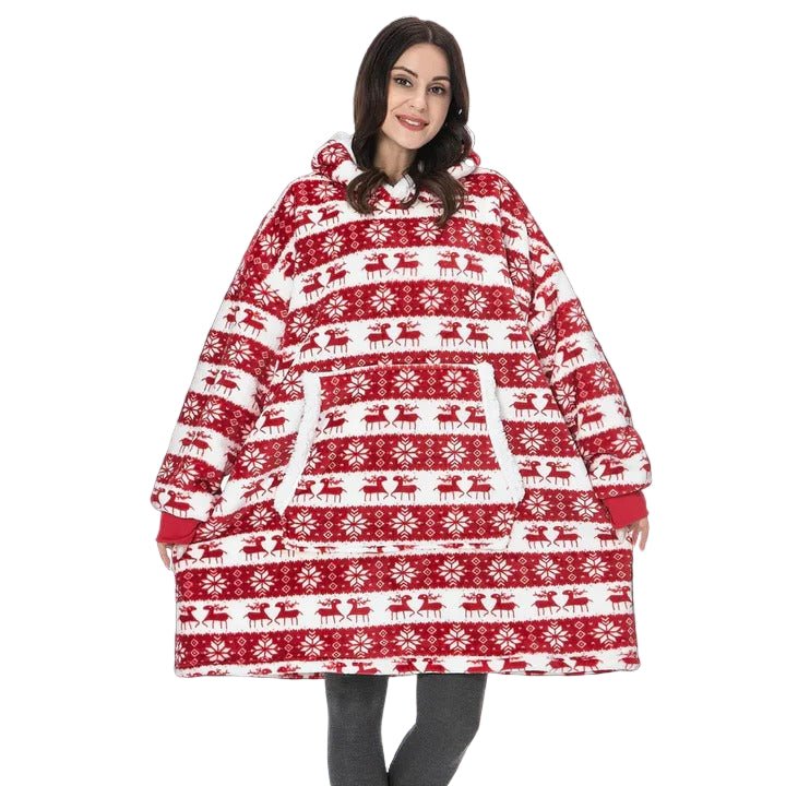 Oversized Wearable Blanket Hoodie for Adults - Marova Shop