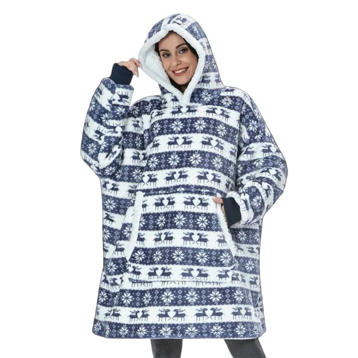 Oversized Wearable Blanket Hoodie for Adults - Marova Shop