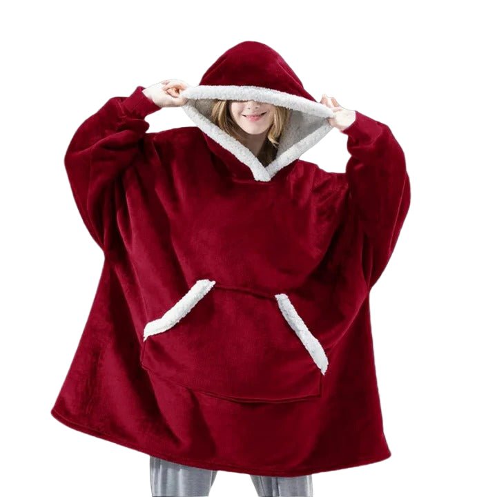 Oversized Wearable Blanket Hoodie for Adults - Marova Shop