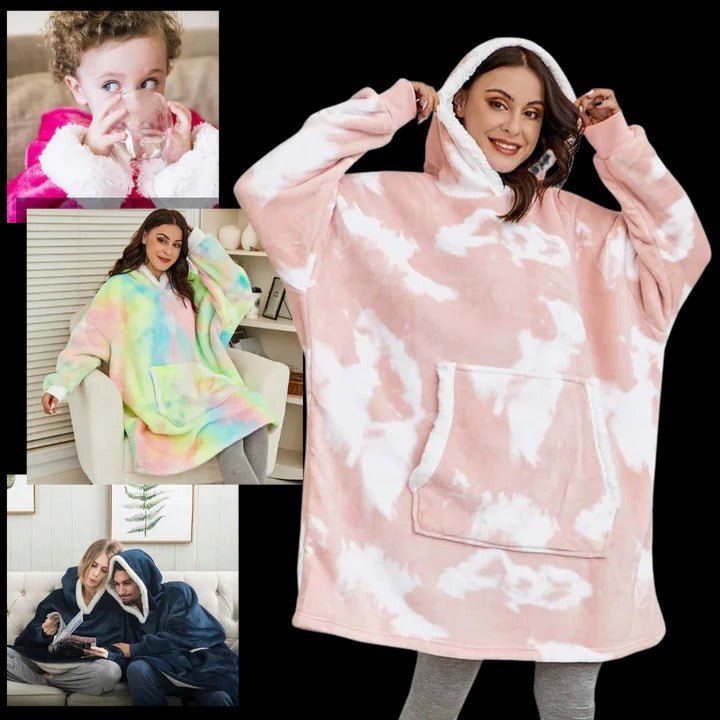 Oversized Wearable Blanket Hoodie for Adults - Marova Shop