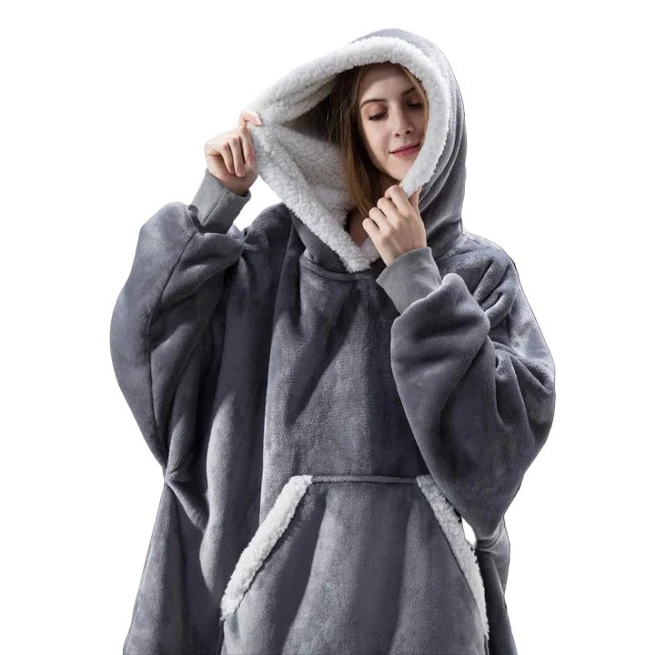Oversized Wearable Blanket Hoodie for Adults - Marova Shop