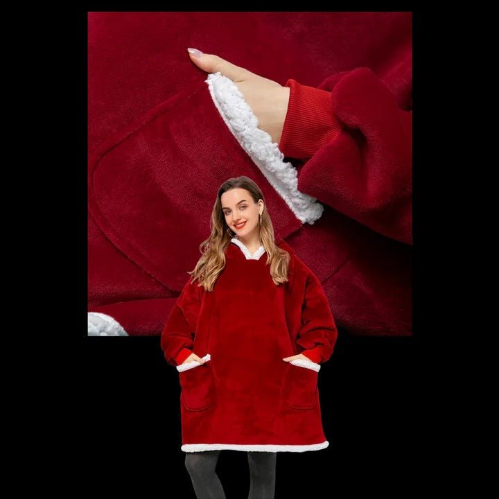 Oversized Wearable Blanket Hoodie for Adults - Marova Shop