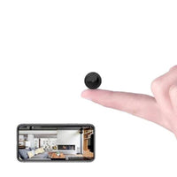 Compact WiFi Security Camera with HD Night Vision