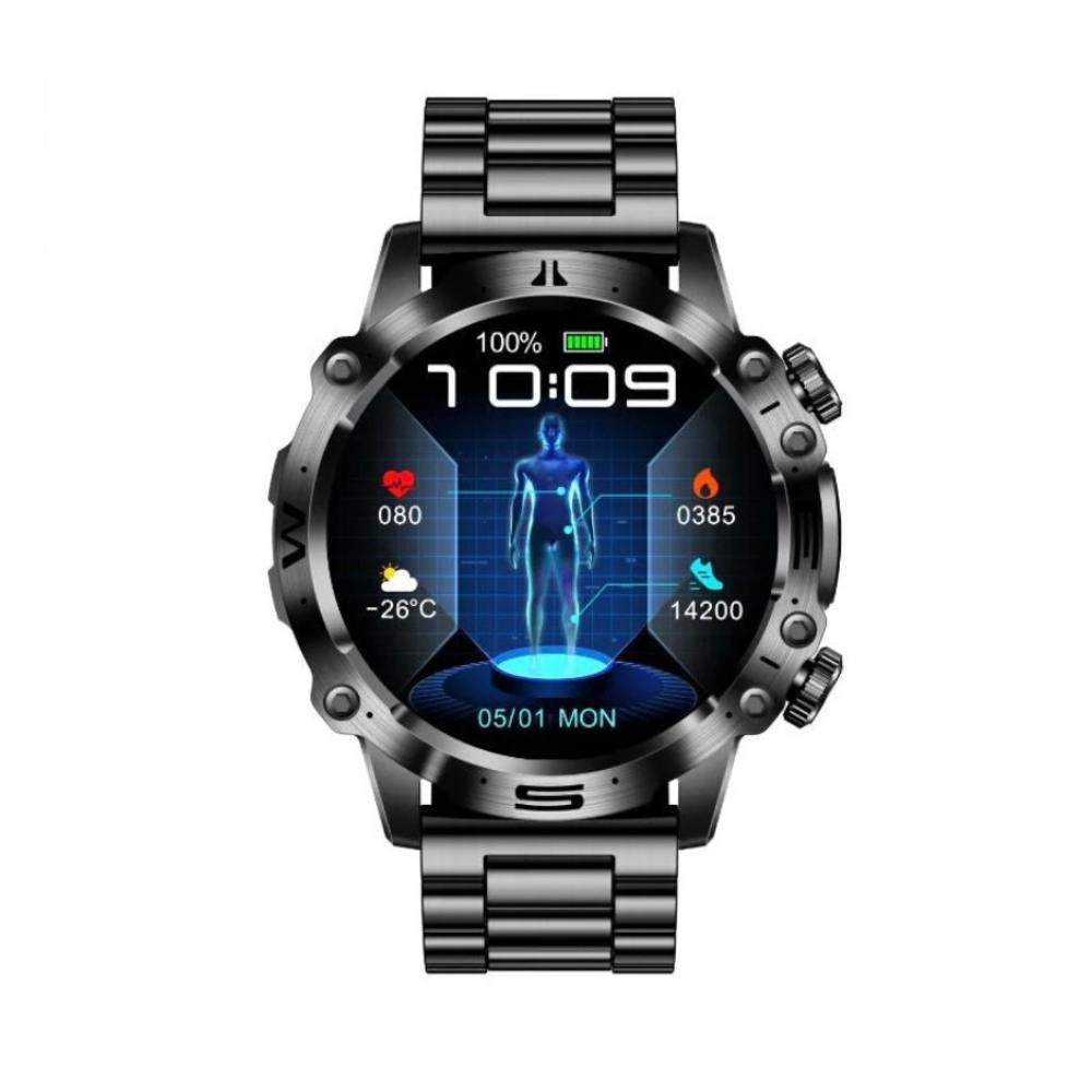 AMOLED Fitness Smartwatch, Bluetooth Calling and Wellness Tracker