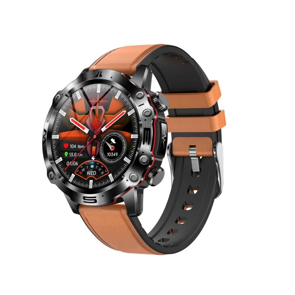 AMOLED Fitness Smartwatch, Bluetooth Calling and Wellness Tracker