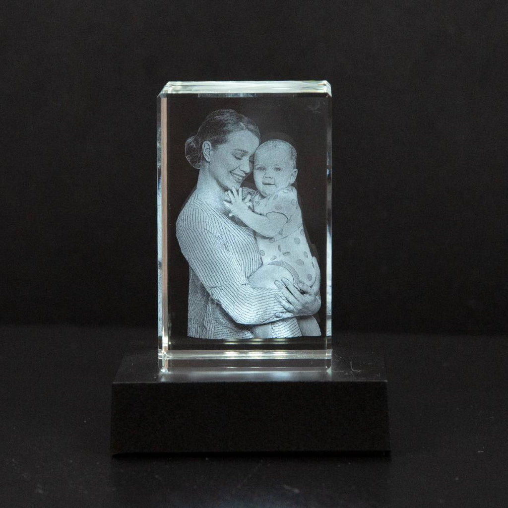 Personalized Crystal Photo Keepsake for Pet Memory