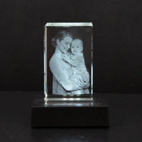 Personalized Crystal Photo Keepsake for Pet Memory