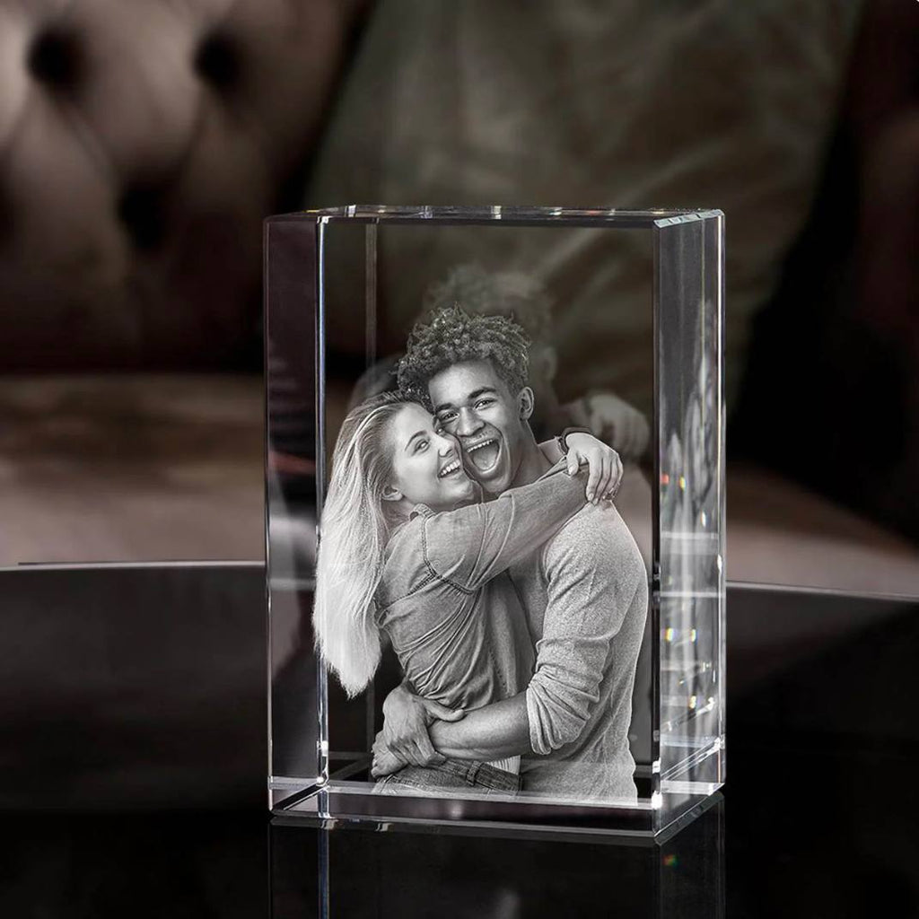 Personalized Crystal Photo Keepsake for Pet Memory