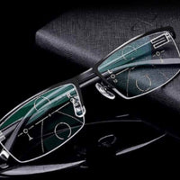 Progressive Reading Glasses Multifocal With UV400 Photochromic Lenses